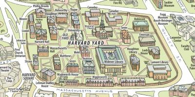 Kort fra Harvard university